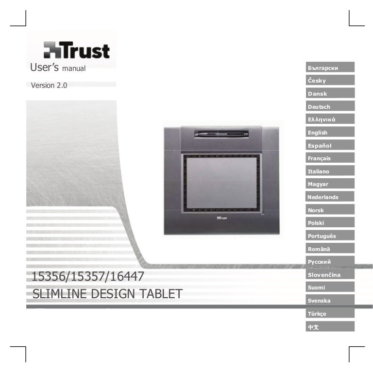 15356 Trust slimline design tablet tb-5300