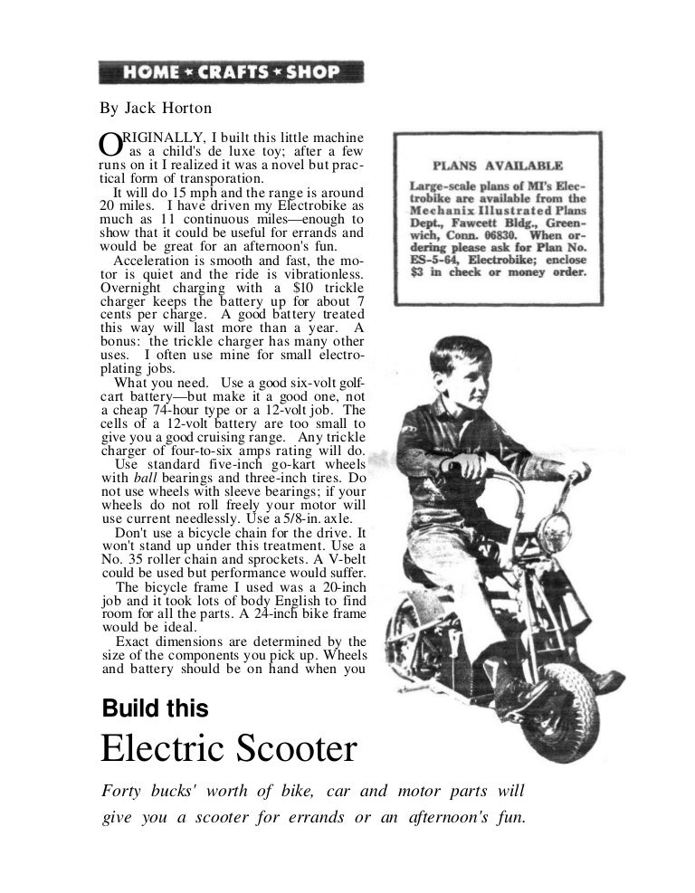 15358450 electricscooterplans