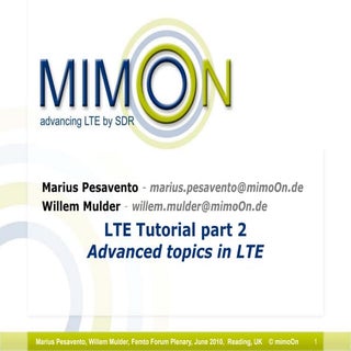 LTE Basics - II