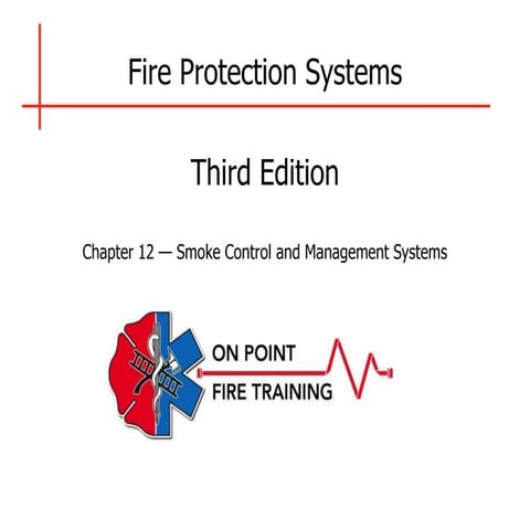 Smoke control systems Design and commissioning | PPT