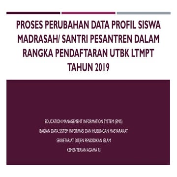 1552456964 panduan edit data siswa utbk 2019 | PDF