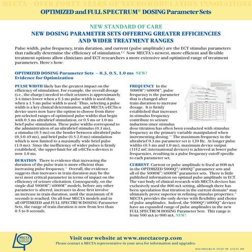 155247 int dosing parameters