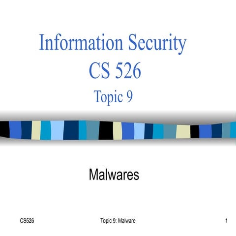 Malwares_Computer_Security_Cyber_ Computer_Science | PPT
