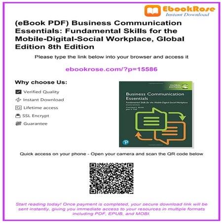 Ch01 ppt- Business Communication in the Digital Age | PPTX
