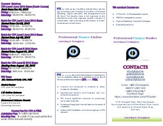 PFS BROCHURE