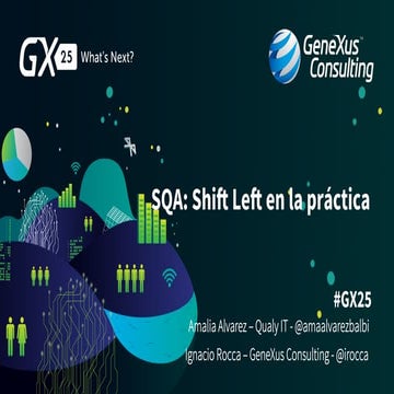 SQA: Shift Left en la práctica - Amalia Álvarez Balbi