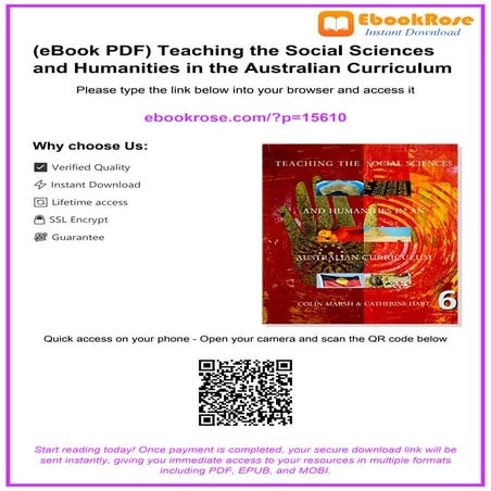 (Original PDF) Teaching Humanities and Social Sciences in the Primary ...