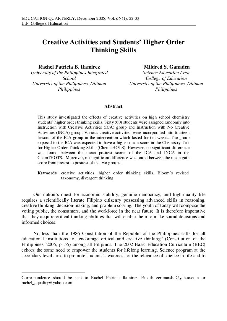 essay about hope television effects