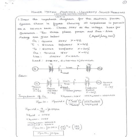 Power System Analysis