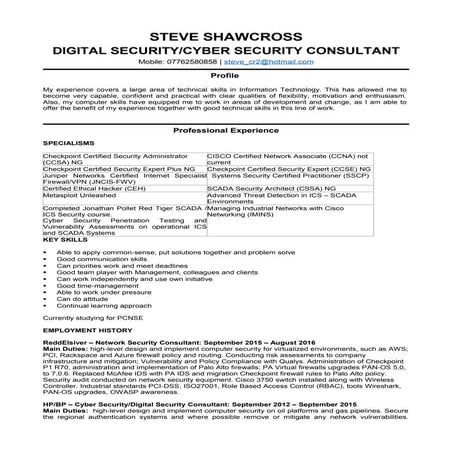 CV Steve Shawcross