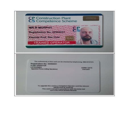 CPCS - Appointed Person (Lifting Operations) RC | PDF