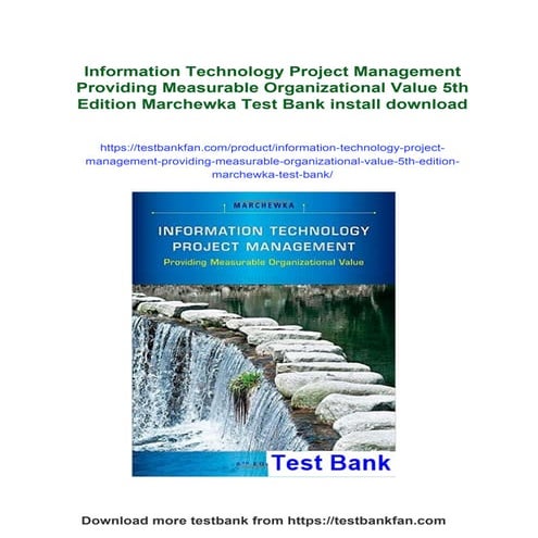 Information Technology Project Management Providing Measurable Organizational...