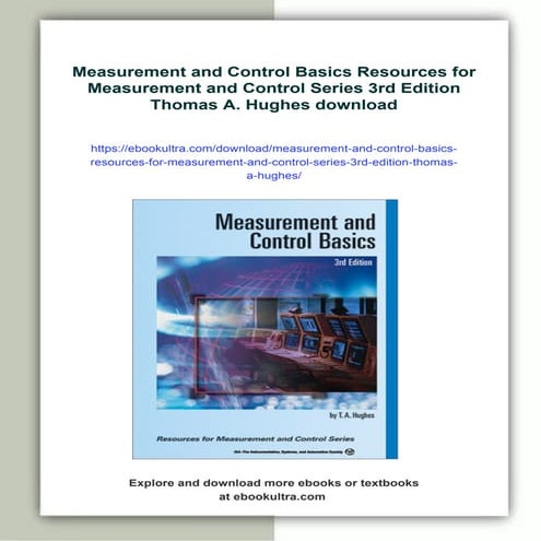 Measurement and Control Basics Resources for Measurement and Control ...