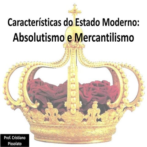 157 abcde caracteristicas absolutismo e mercantilismo | PDF
