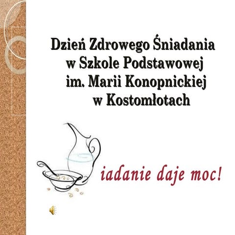 Śniadanie Daje Moc | PPT