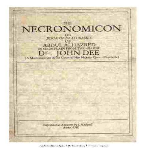 1586 necronomicon