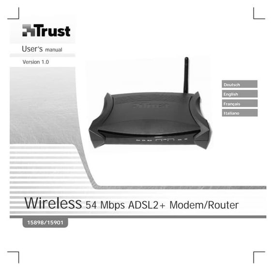 16333 Trust wireless slimline media deskset | PDF