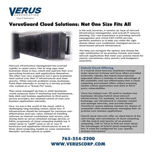 Cloud Solutions Collateral