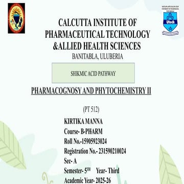 15905923024_Kirtika Manna_Pharmacognosy & Phytochemistry II.pptx