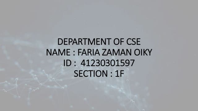 Internet Service Provider,Faria Zaman, Northern University Bangladesh,