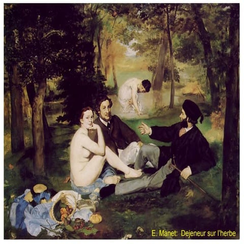 15a   e. manet. dejeuner sur l'herbe