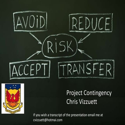 Project Contingency sanitised