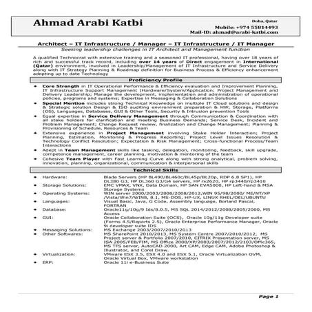 Resume - Ahmad Arabi Katbi-2015