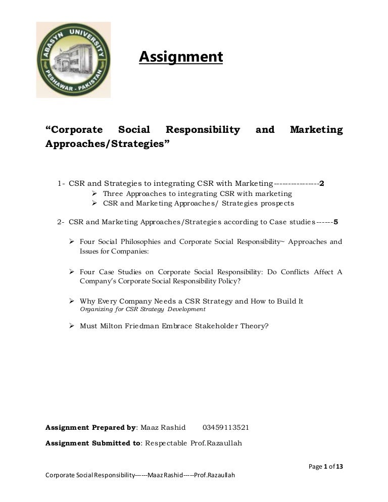 Corporate social responsibility scribd image