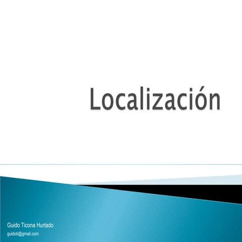 15 Administración Android  -  Localizacion