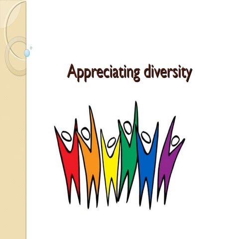 UNIT 15 - Appreciating Diveristy