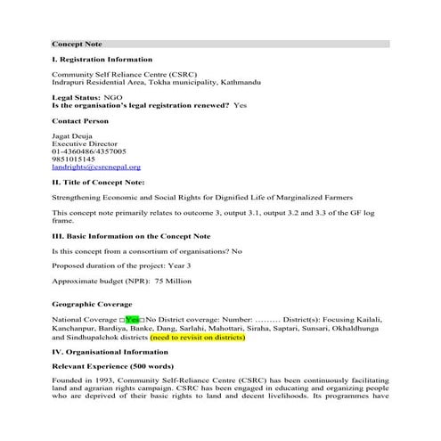 Concept Note to GF 15 Feb 2015