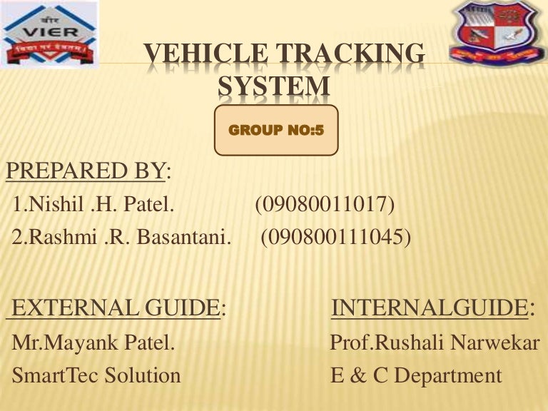 Chart Tracking System