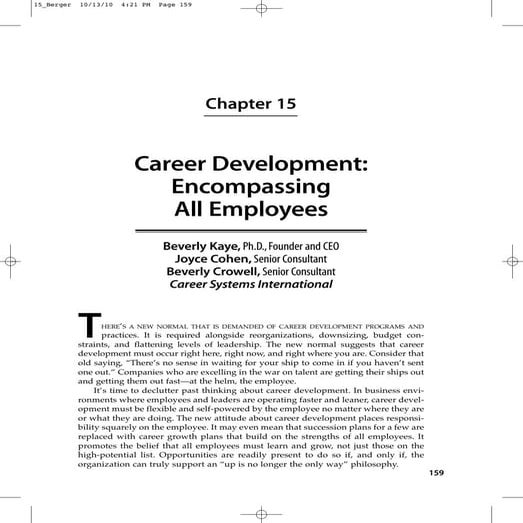 The Talent Management Handbook: Chapter 15