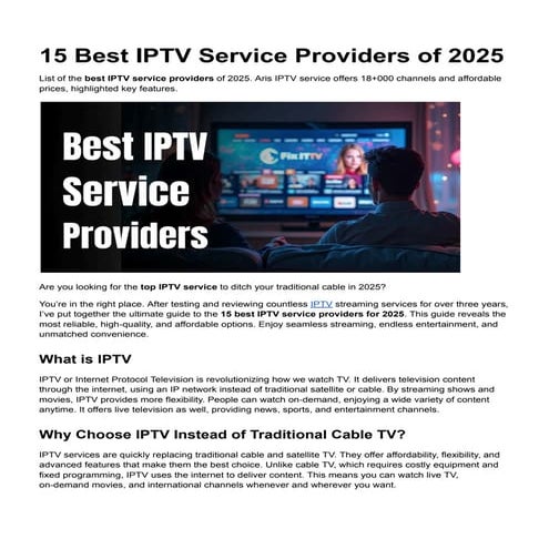 15 Best IPTV Service Providers of 2025.pdf