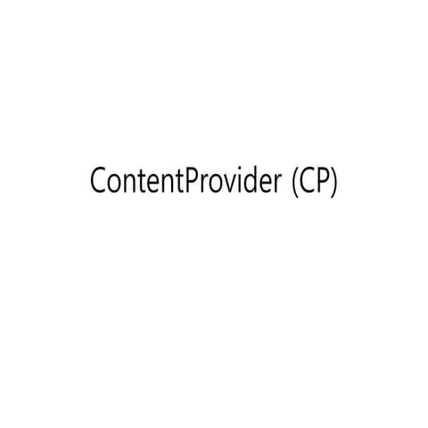 15 content provider