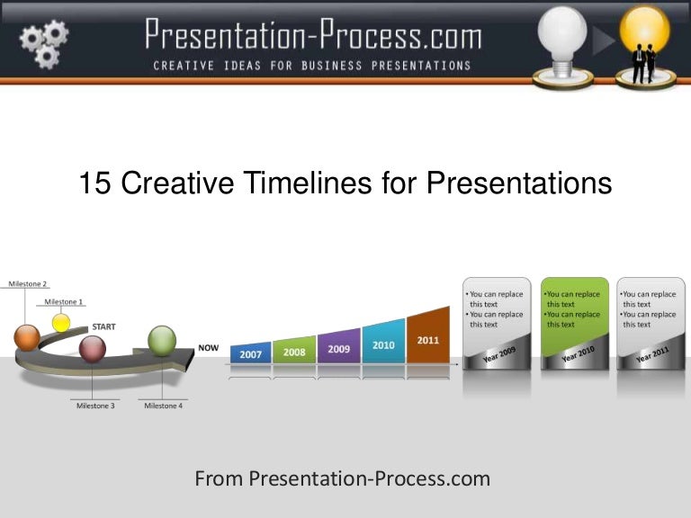 15 creative timelines for presentations
