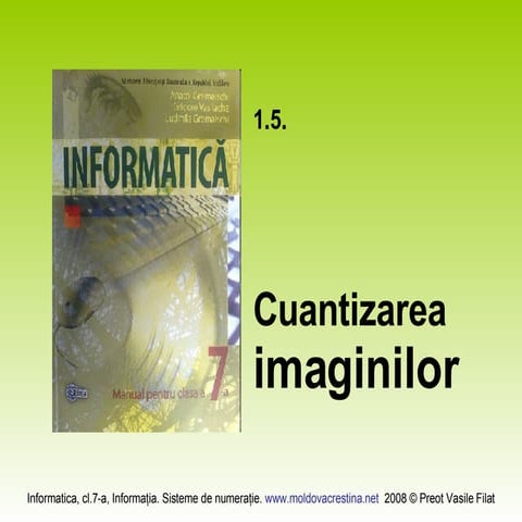 1.5.Cuantizarea imaginilor