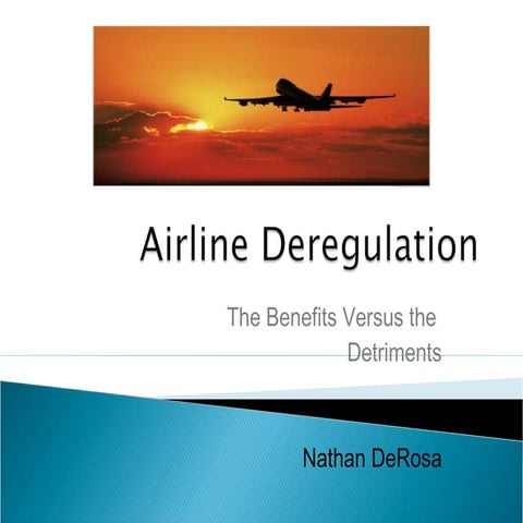 Airline Deregulation