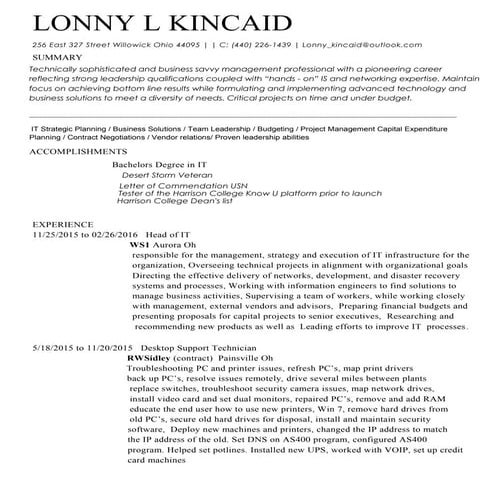 Christofer Jones - Resume | PDF