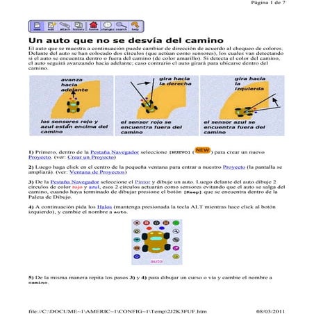 UN AUTO QUE NO SE DESVÍA - ETOY