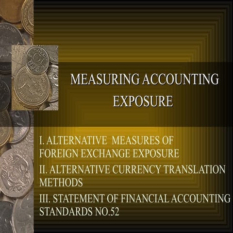 Accounting Exposure