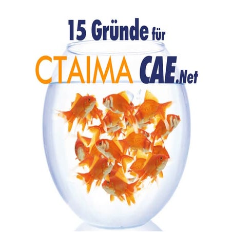 15 gründe für CTAIMA CAE.Net
