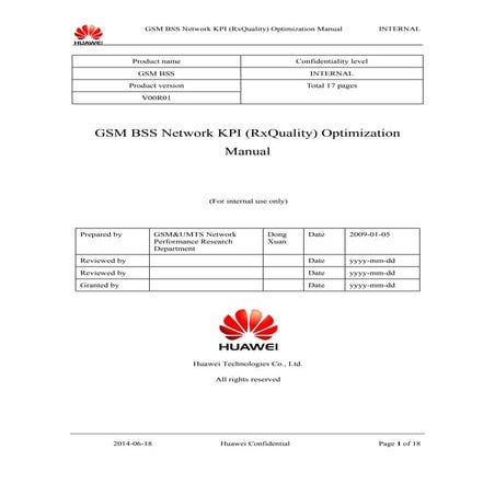 15 gsm bss network kpi (rx quality) optimization manual[1].doc