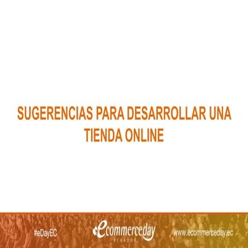 Andrea Sierra - eCommerce Day Ecuador 2018