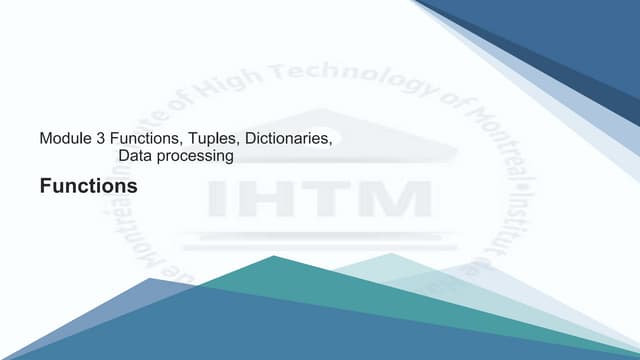 Python PCEP Functions