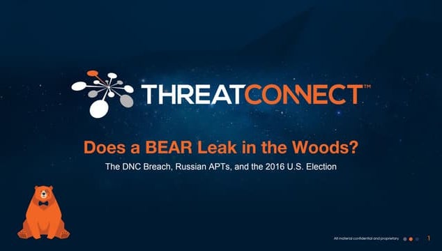 Does a Bear Leak in the Woods?