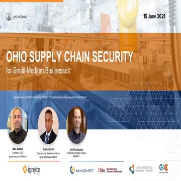 Securing the Supply Chain