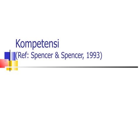 15 Kompetensi Model Spencer