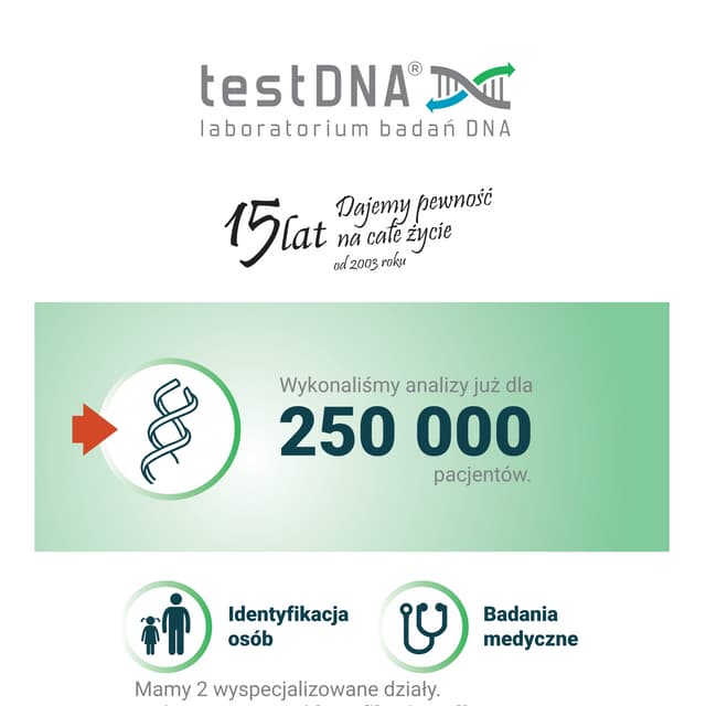 15 lat testDNA