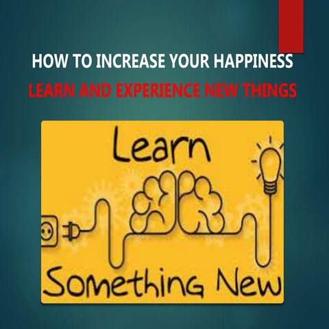 Learn and try new things | PPTX